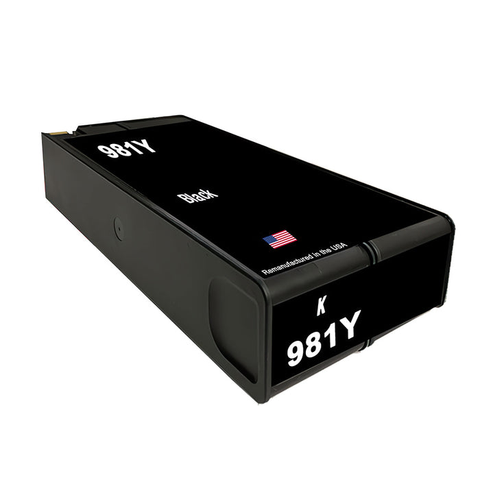 U.S. Remanufactured for HP 981Y (L0R16A) Black Ink Cartridge