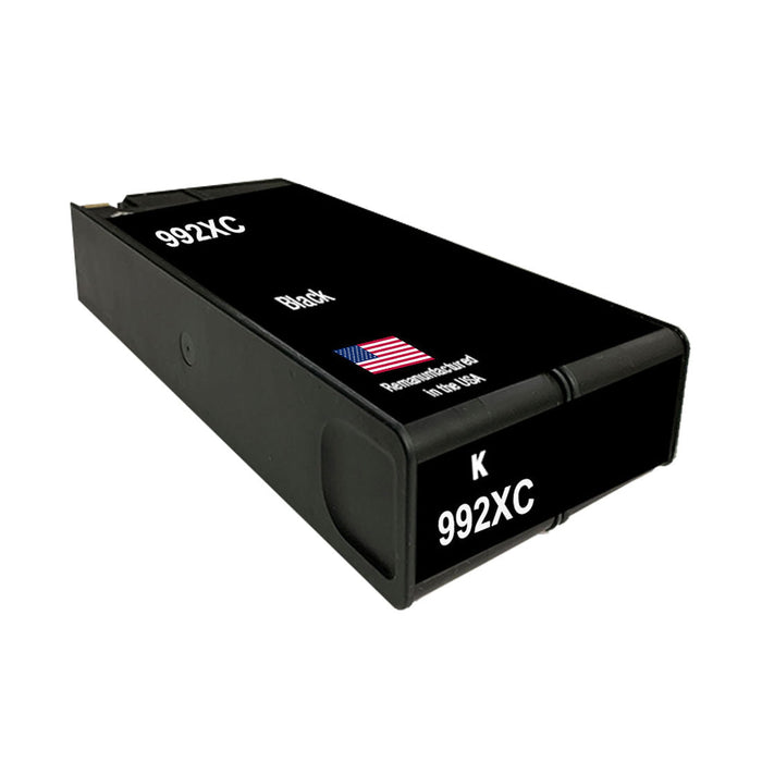 U.S. Remanufactured for HP 992XC (M0K30XC) Black Ink Cartridge