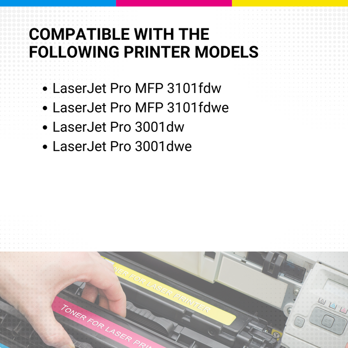 CW Outlet & Supplies Compatible W1380A 138A Black Toner HEWLETT-PACKARD
