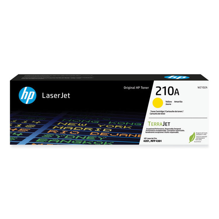 HP W2102A Color Laserjet 4201dn 210A Yellow Toner HEWLETT-PACKARD