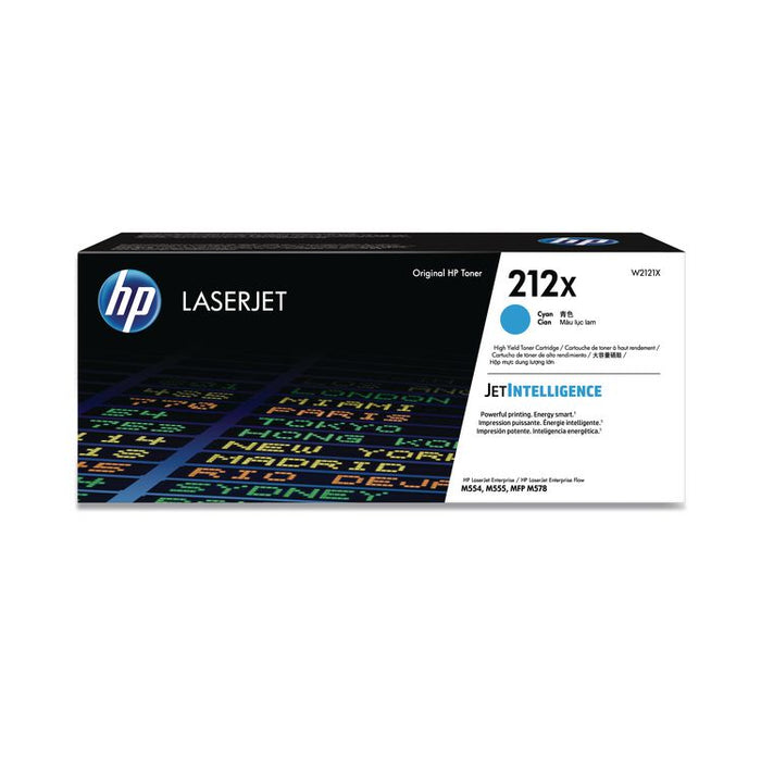 HP W2121X Color Laserjet M554dn 212x High Yield Cyan Toner HEWLETT-PACKARD