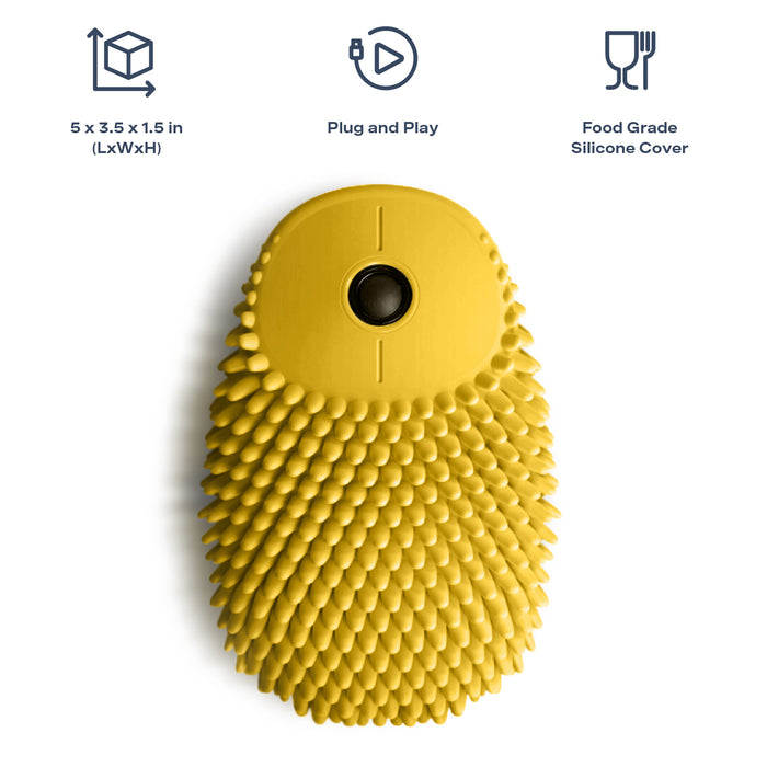 Hedgehog HHG2993314APRCT Hoglet Fidget Computer Mouse, Apricot