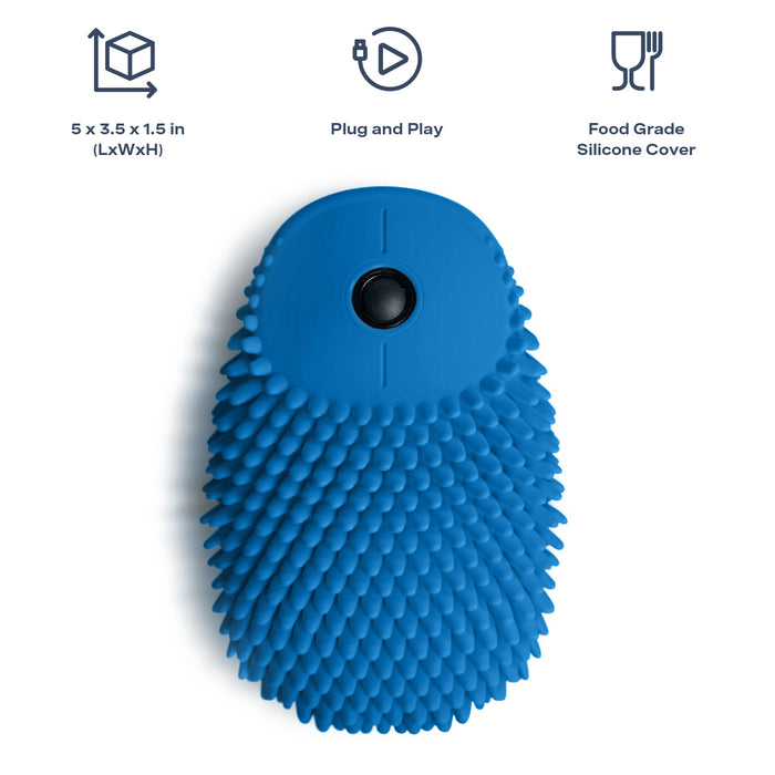 Hedgehog HHG2993314BLRY Hoglet Fidget Computer Mouse, Blueberry