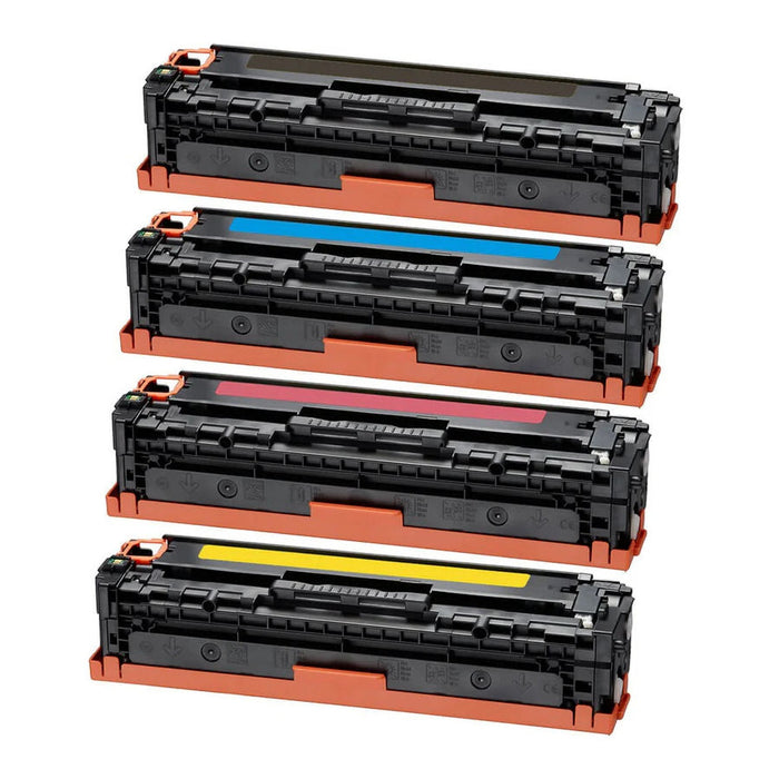Compatible HP 131A Black, Cyan, Magenta, Yellow Toner Cartridges