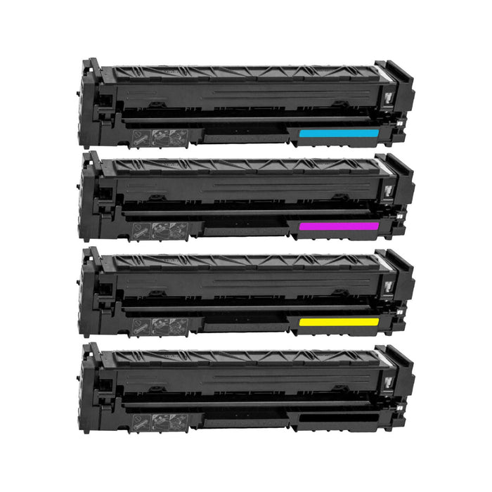 Compatible HP 206X Black, Cyan, Magenta, Yellow Toner Cartridges