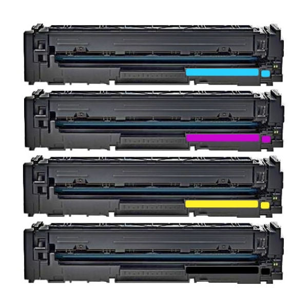 Compatible HP 210A Black, Cyan, Magenta, Yellow Toner Cartridges