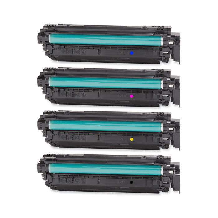 Compatible HP 213A Black, Cyan, Magenta, Yellow Toner Cartridges