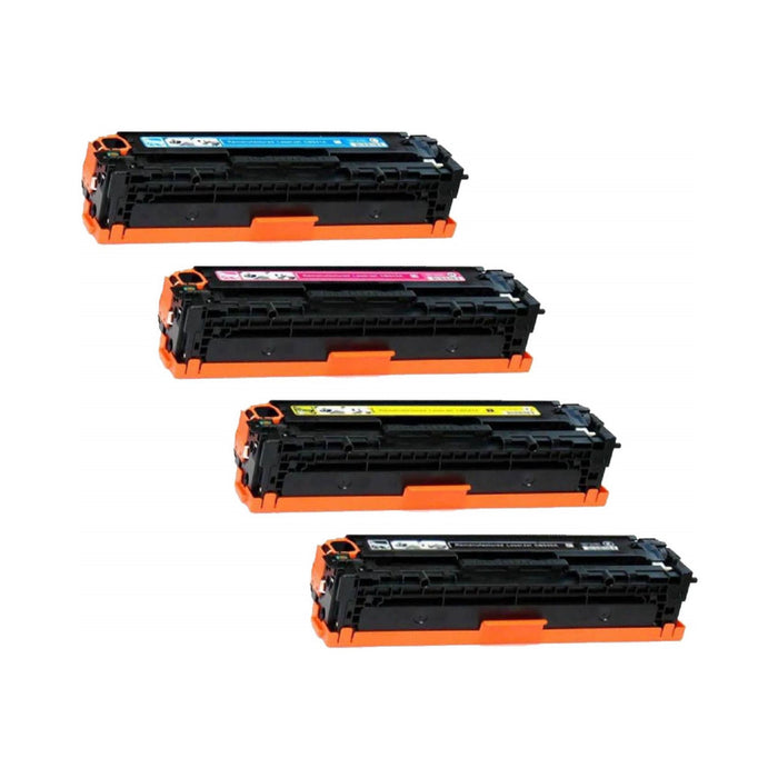 Compatible HP 508X High Yield Black, Cyan, Magenta, Yellow Toner Cartridges