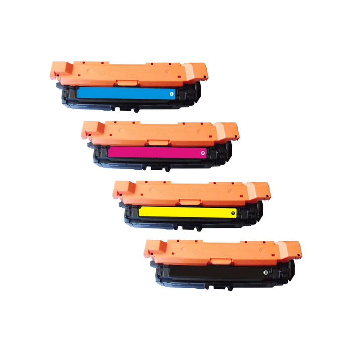 Compatible HP 647A Black, HP 648A Cyan, Magenta, Yellow Toner Cartridges