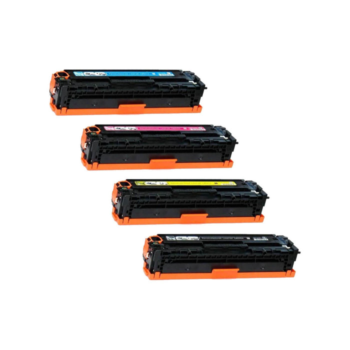 Compatible HP 651A Black, Cyan, Magenta, Yellow Toner Cartridges
