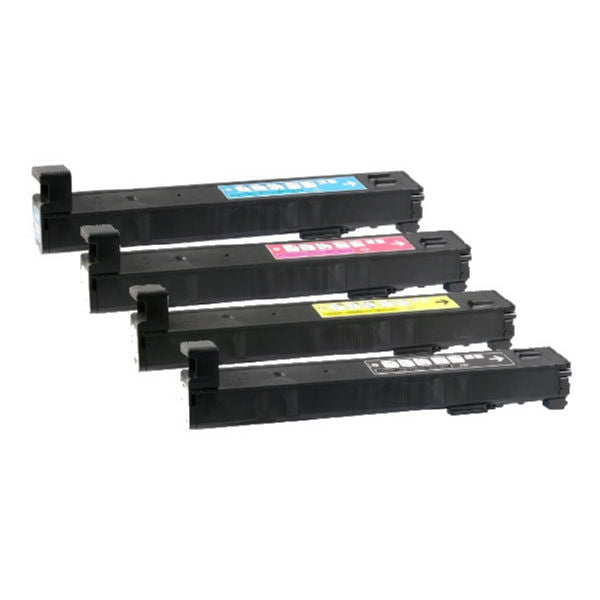 Remanufactured HP 826A Black, Cyan, Magenta, Yellow Toner Cartridges