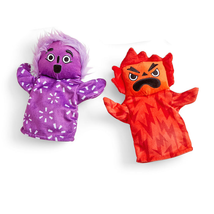 Hand2Mind HTM95417 Feelings Family Puppets