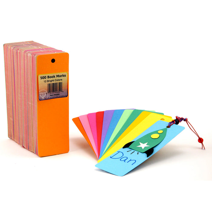 Hygloss HYG42650 Mighty Bright Bookmark, Pack of 500