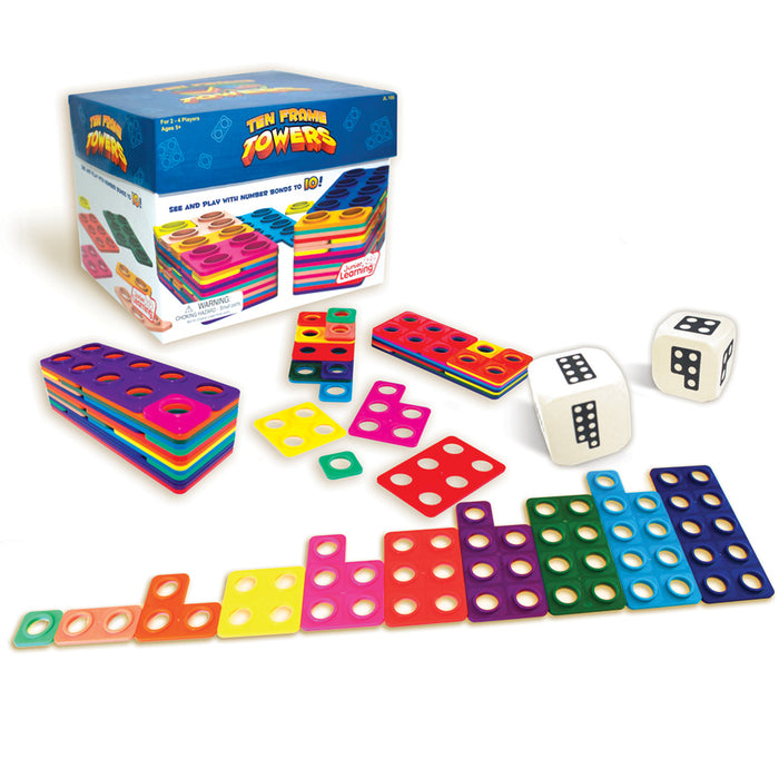 Junior Learning JRL155 Ten Frame Towers