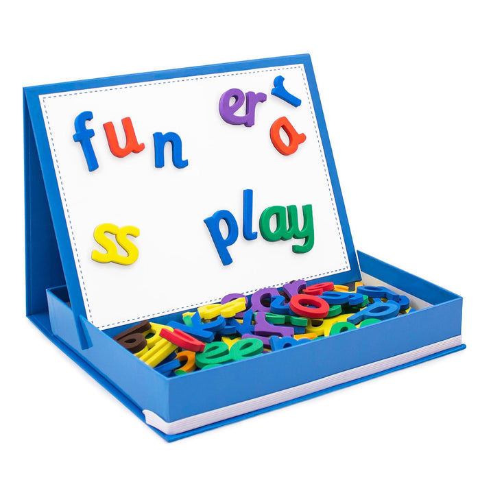 Junior Learning JRL194 Rainbow Phonics Magnetic Letters, 85 Pieces