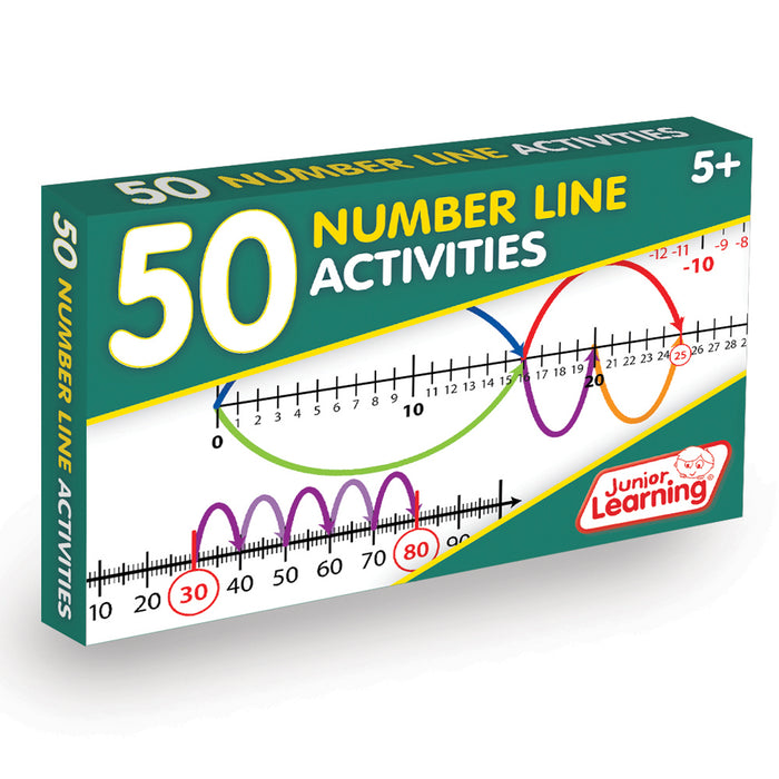 Junior Learning JRL325 50 Number Line Activities