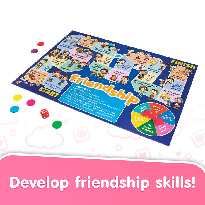 Junior Learning JRL426 4 Social Skills Board Games