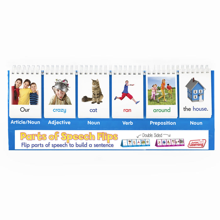 Junior Learning JRL452 Parts of Speech Flips