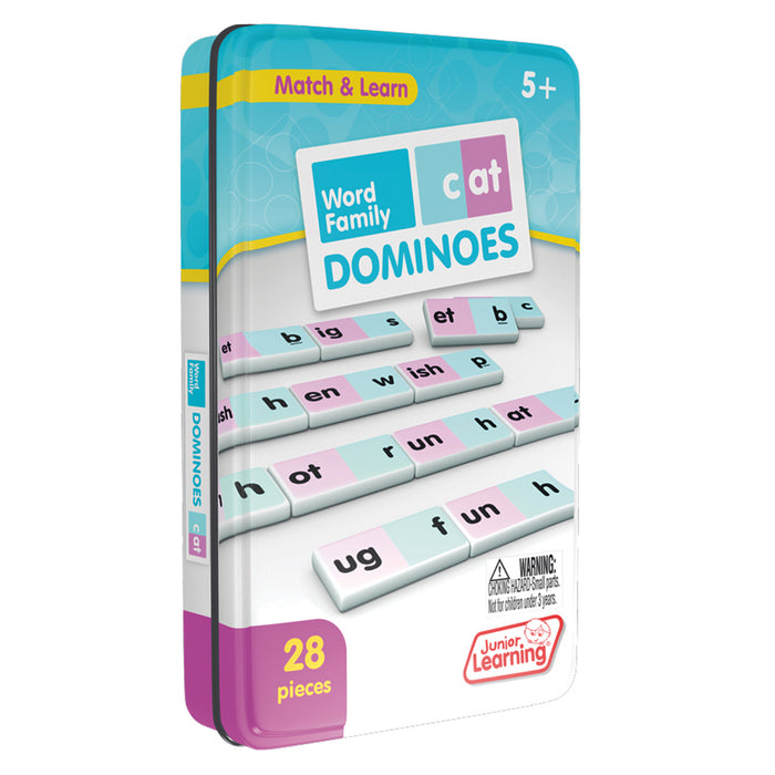 Junior Learning JRL480 Word Family Dominoes