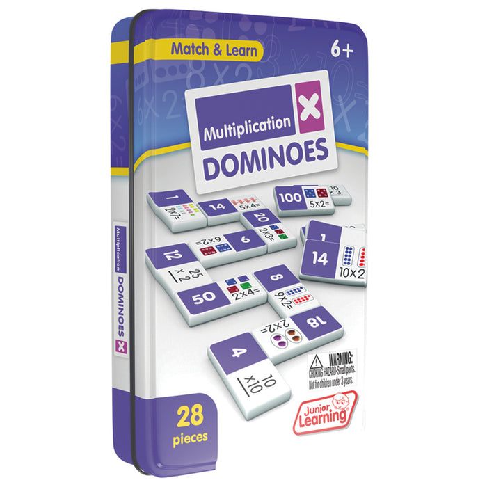 Junior Learning JRL483 Multiplication Dominoes