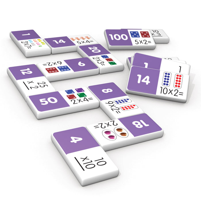 Junior Learning JRL483 Multiplication Dominoes