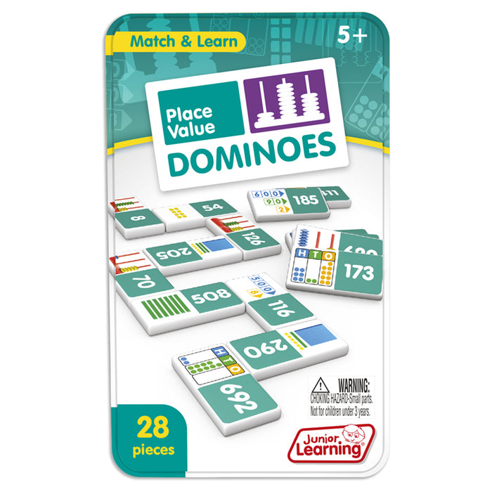 Junior Learning JRL489 Place Value Dominoes