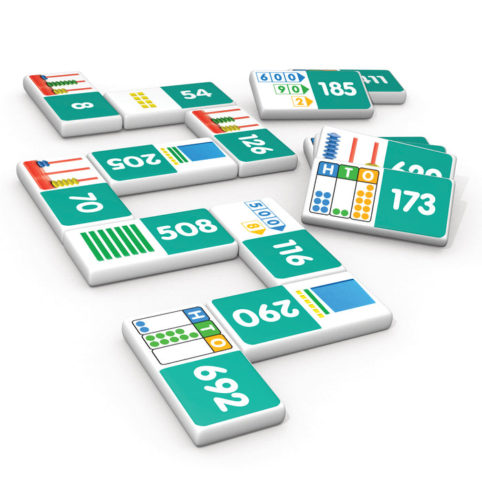 Junior Learning JRL489 Place Value Dominoes