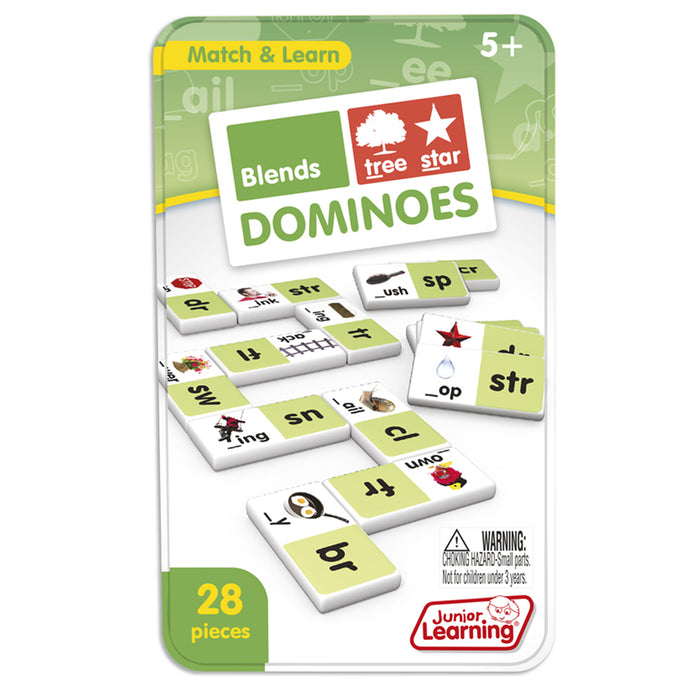 Junior Learning JRL494 Blends Dominoes