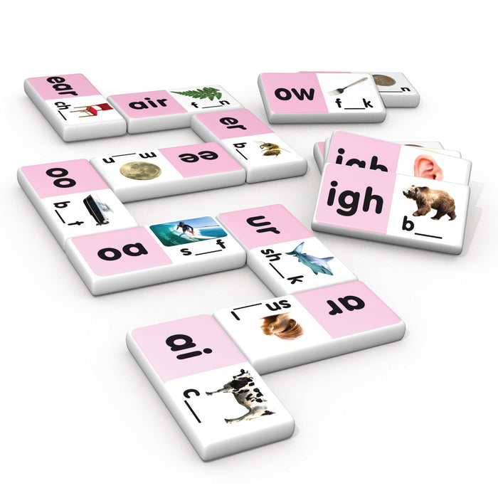 Junior Learning JRL495 Long Vowels Dominoes