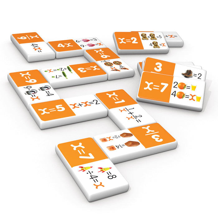 Junior Learning JRL497 Algebra Dominoes