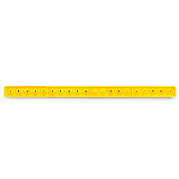Junior Learning JRL674 Number Track Pop and Learn&trade; Bubble Board
