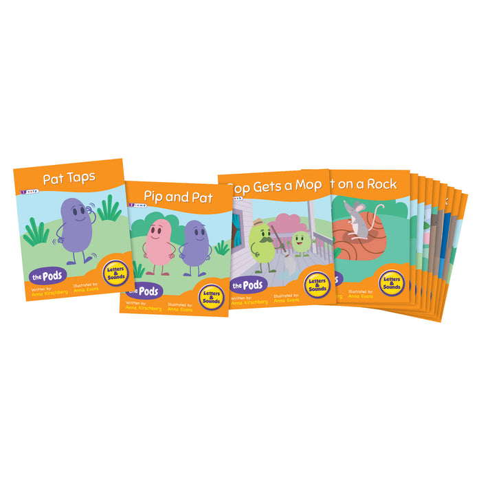Beanstalk Books JRLBB150 The Pods Readers &ndash; Phase 2, Set of 12