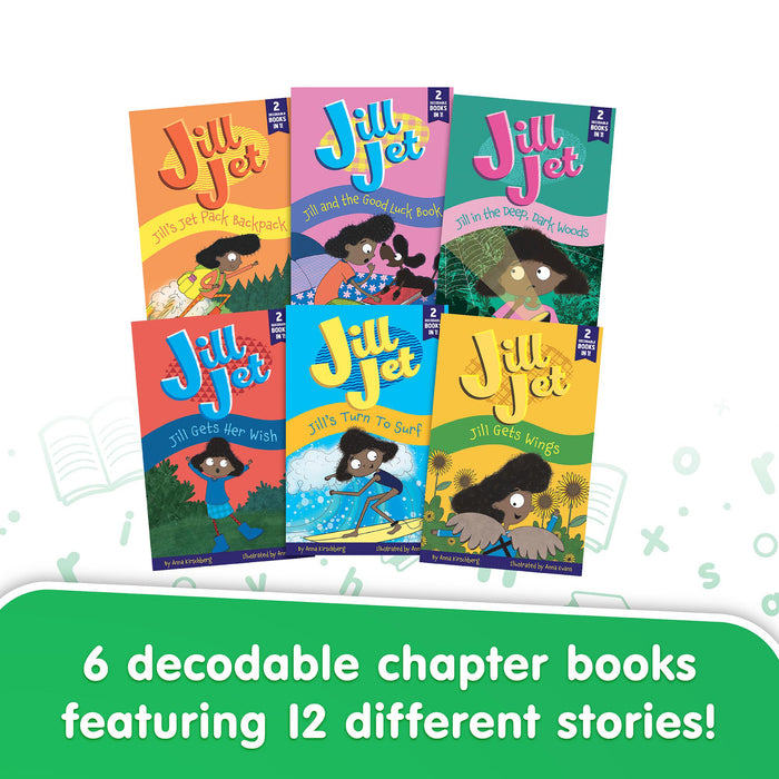 Beanstalk Books JRLBB161 Decodable Chapter Books Phase 3