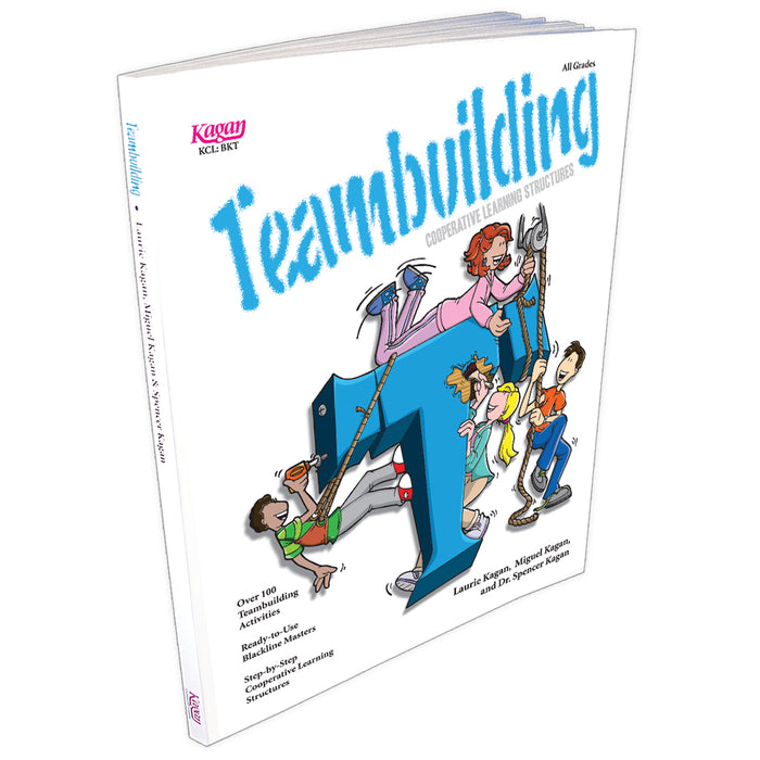 Kagan Publishing KA-BKT Teambuilding Cooperative Learning Structures Book, Grade Pre-K-12