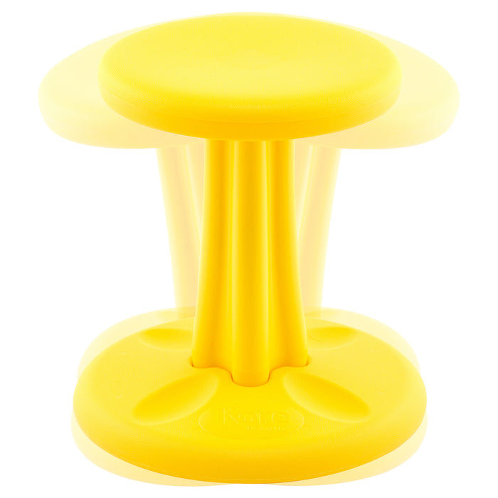 Kore Design KD-116 Kids Wobble Chair 14", Yellow