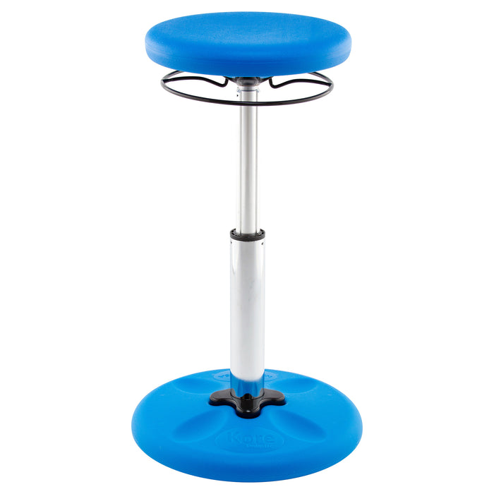 Kore Design KD-2113 Kids Adjustable Tall Wobble Chair 16.5-24", Blue