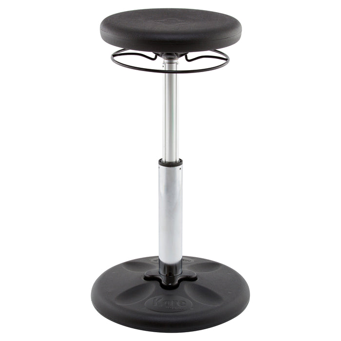 Kore Design KD-2560 Kids Adjustable Tall Wobble Chair 16.5-24", Black
