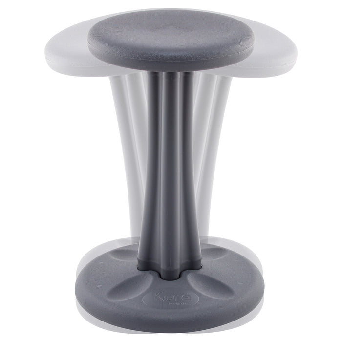Kore Design KD-588 Pre-Teen Wobble Chair 18.7", Grey