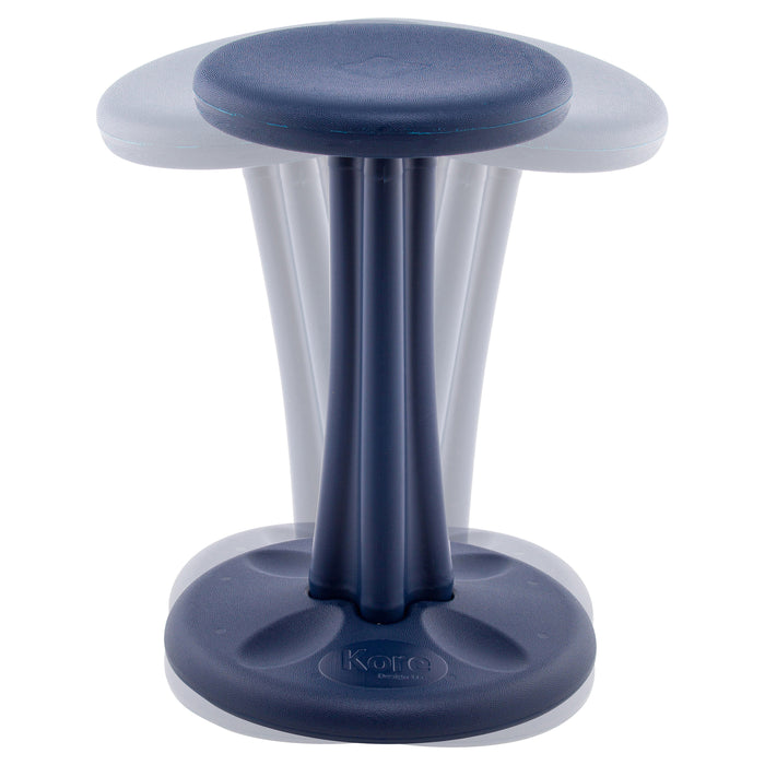 Kore Design KD-589 Pre-Teen Wobble Chair 18.7", Dark Blue