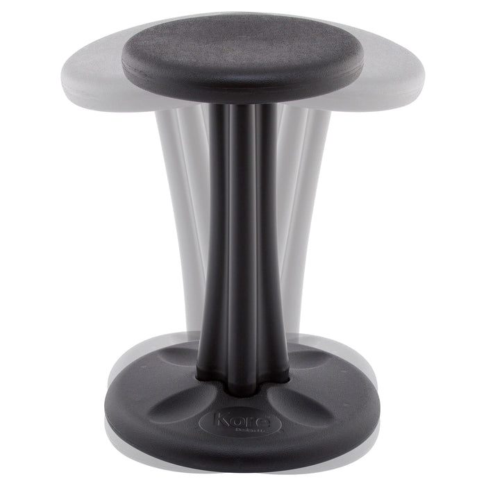 Kore Design KD-598 Pre-Teen Wobble Chair 18.7", Black