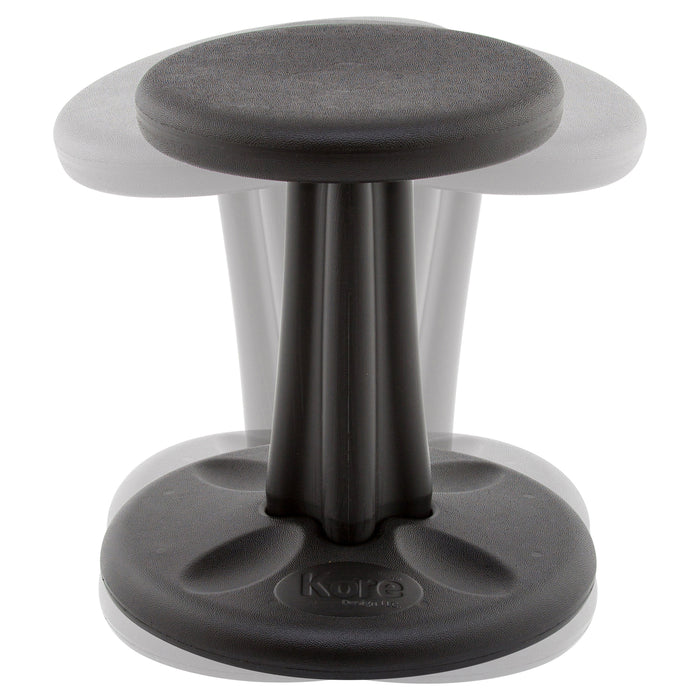 Kore Design KD-600 Kids Wobble Chair 14", Black
