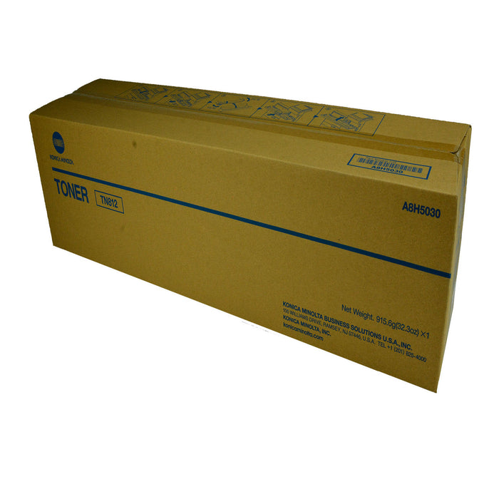 OEM Konica Minolta TN812 (A8H5030) Toner Cartridge, Black 40.8K Yield