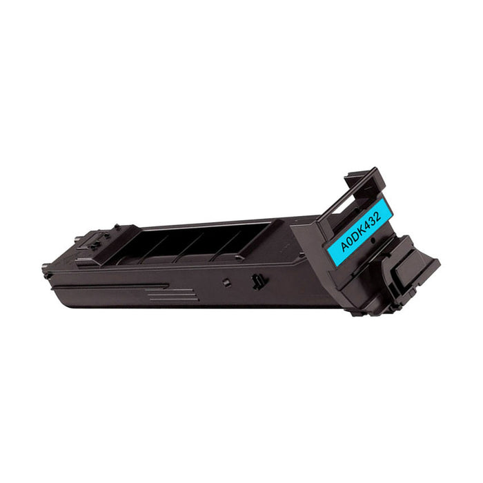 Compatible Konica Minolta A0DK432 Cyan Toner Cartridge