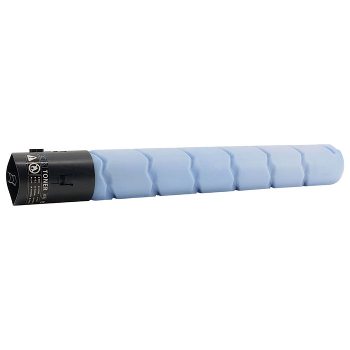 Compatible Konica Minolta TN-514C (A9E8430) Toner Cartridge, Cyan, 26K Yield