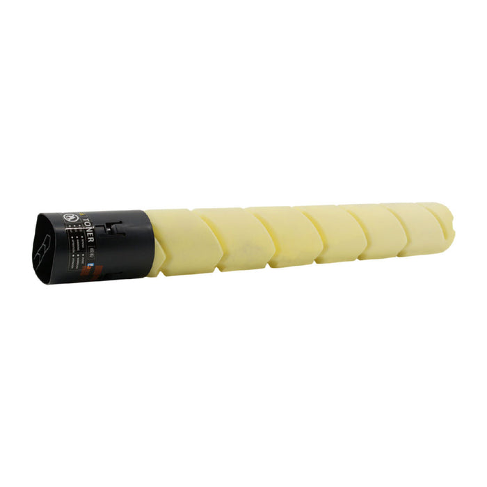 Compatible Konica Minolta TN-514Y (A9E8230) Toner Cartridge, Yellow, 26K Yield