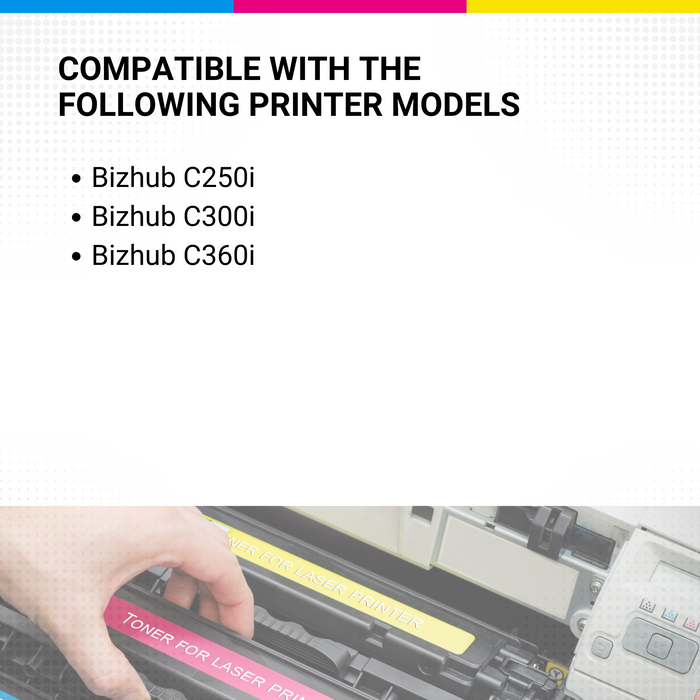 CW Outlet & Supplies Compatible TN328 Cyan Toner KONICA MINOLTA