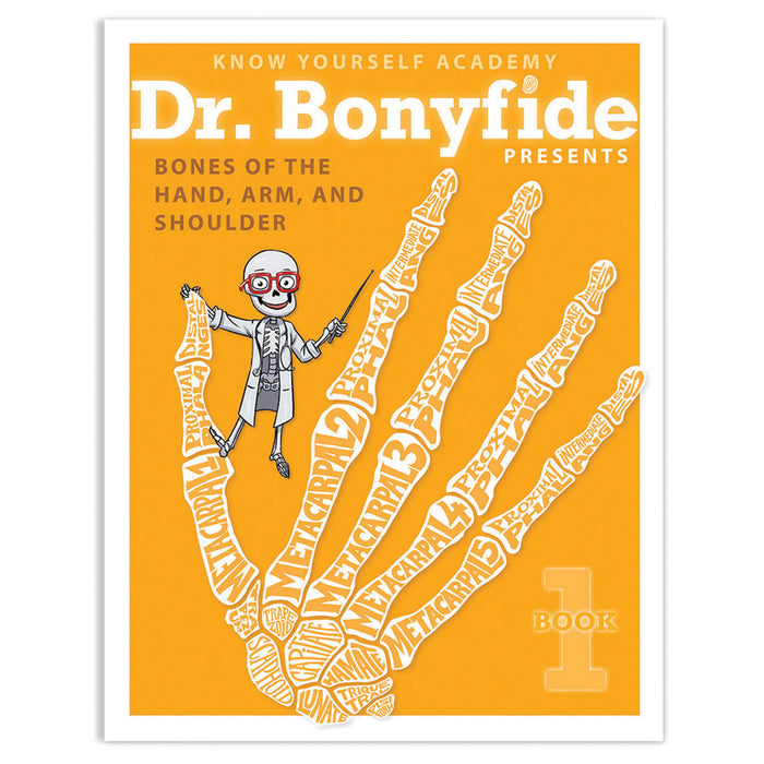 Know Yourself KWYDRB4BB 4 Book Set: Dr. Bonyfide Presents 206 Bones of the Human Body