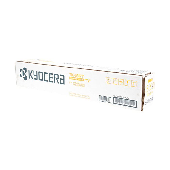 OEM Kyocera Mita TK-5317Y (1T02WHAUS0) Toner Cartridge, Yellow 18K Yield