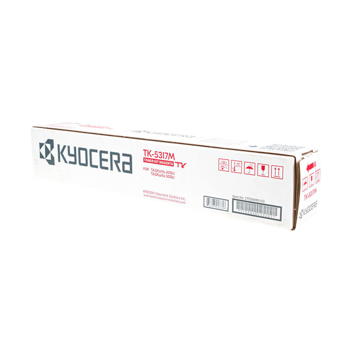 OEM Kyocera Mita TK-5317M (1T02WHBUS0) Toner Cartridge, Magenta 18K Yield