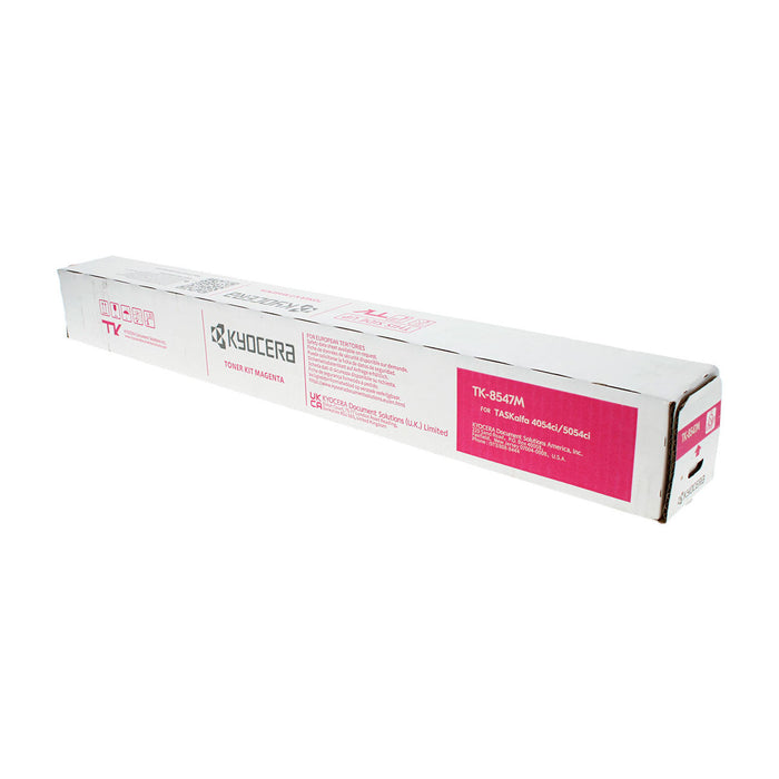 OEM Kyocera Mita TK-8547M (1T02YMBUS0) Toner Cartridge, Magenta 20K Yield